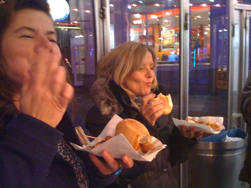 Unsere Aftershow Party bei Lukullus mit Susanne Hasenjäger