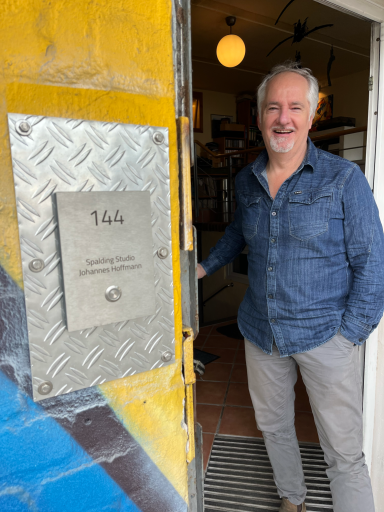 Hannes Hoffmann, coole Socke, Spaldingstudio und Drums